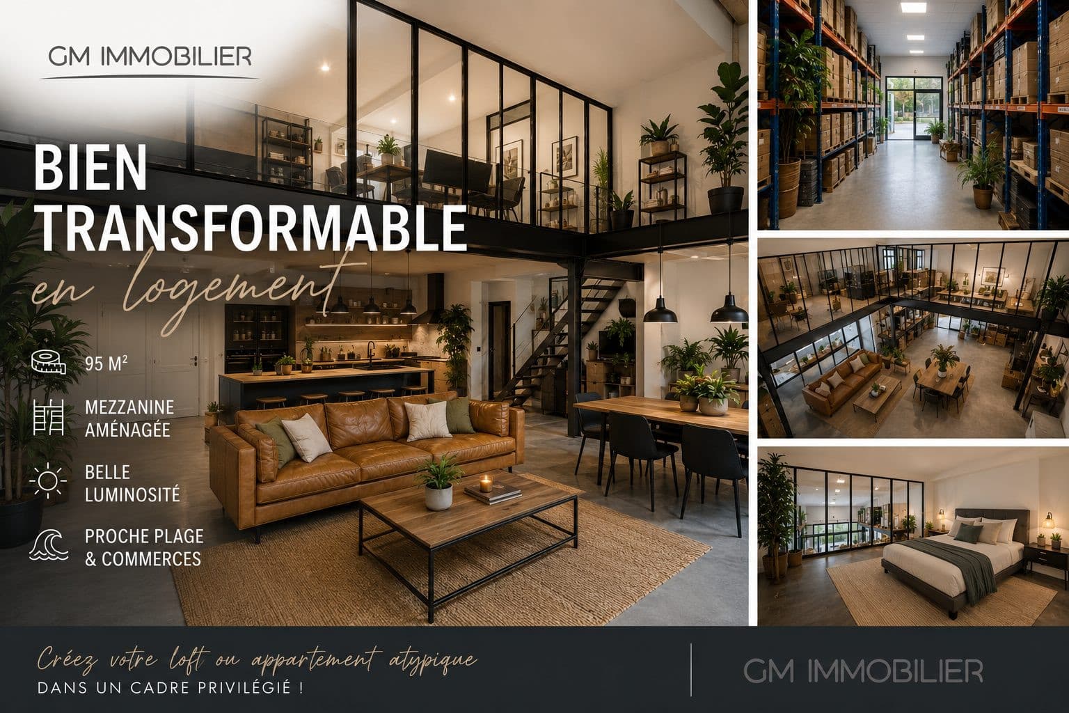 À VENDRE – PLATEAU À AMÉNAGER À MOLIETS-ET-MAA